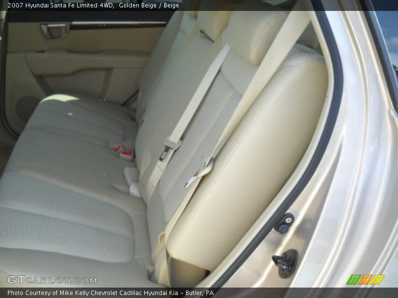 Golden Beige / Beige 2007 Hyundai Santa Fe Limited 4WD