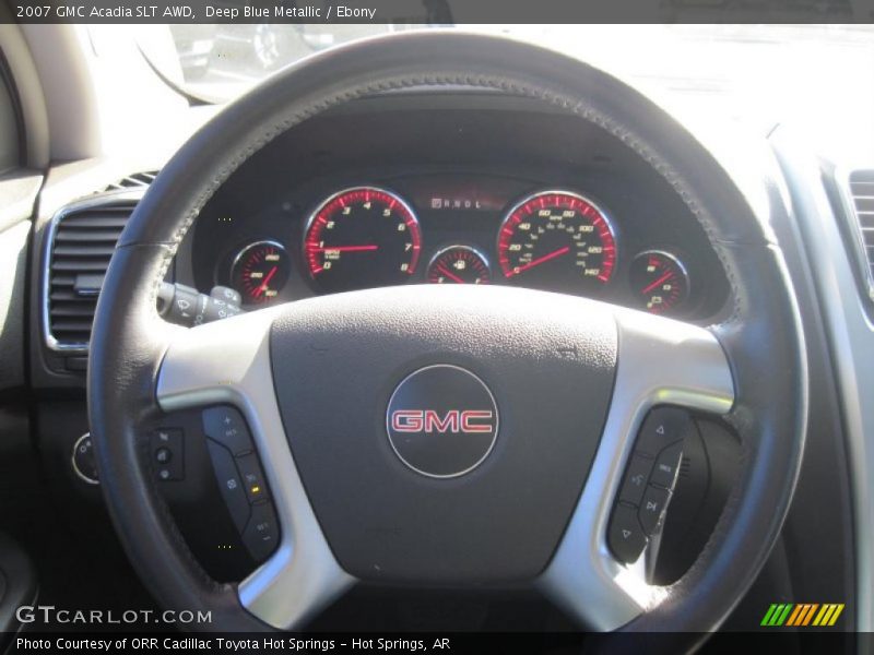 Deep Blue Metallic / Ebony 2007 GMC Acadia SLT AWD