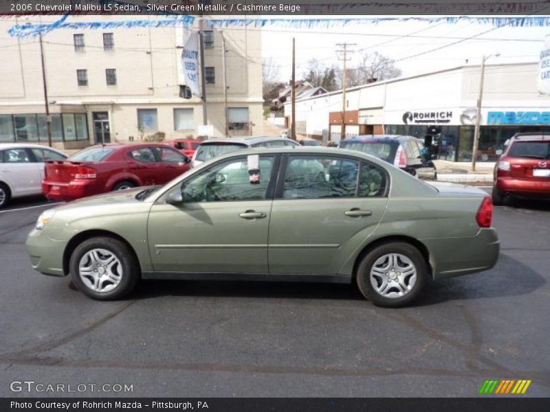 Silver Green Metallic / Cashmere Beige 2006 Chevrolet Malibu LS Sedan