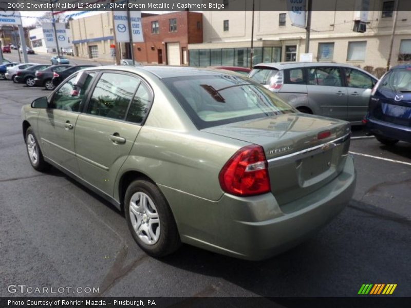 Silver Green Metallic / Cashmere Beige 2006 Chevrolet Malibu LS Sedan