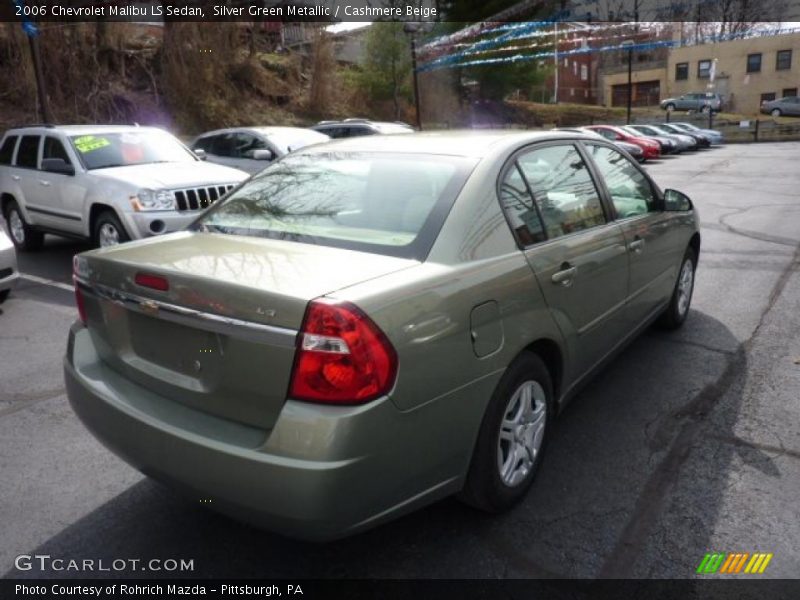 Silver Green Metallic / Cashmere Beige 2006 Chevrolet Malibu LS Sedan