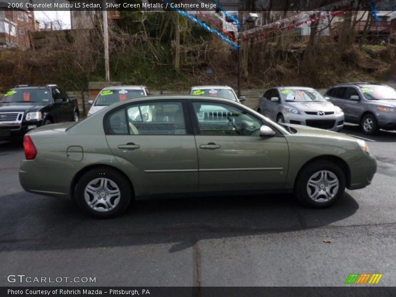 Silver Green Metallic / Cashmere Beige 2006 Chevrolet Malibu LS Sedan