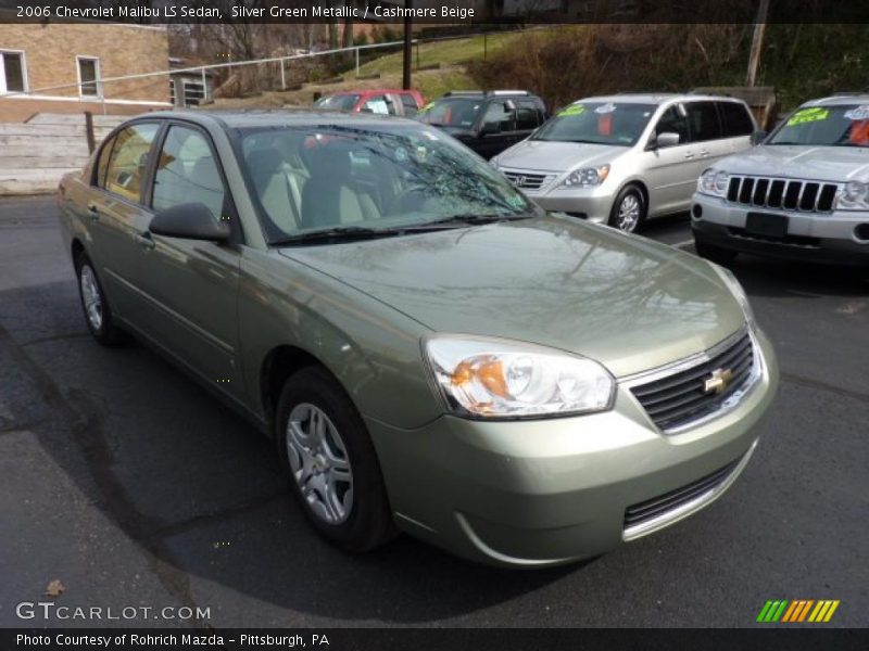 Silver Green Metallic / Cashmere Beige 2006 Chevrolet Malibu LS Sedan