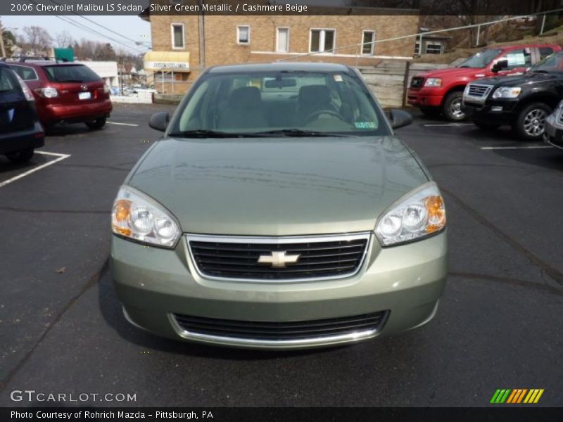 Silver Green Metallic / Cashmere Beige 2006 Chevrolet Malibu LS Sedan