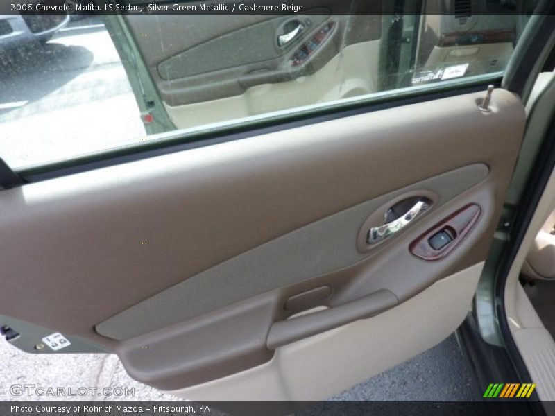 Silver Green Metallic / Cashmere Beige 2006 Chevrolet Malibu LS Sedan