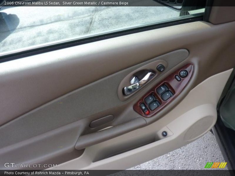 Silver Green Metallic / Cashmere Beige 2006 Chevrolet Malibu LS Sedan