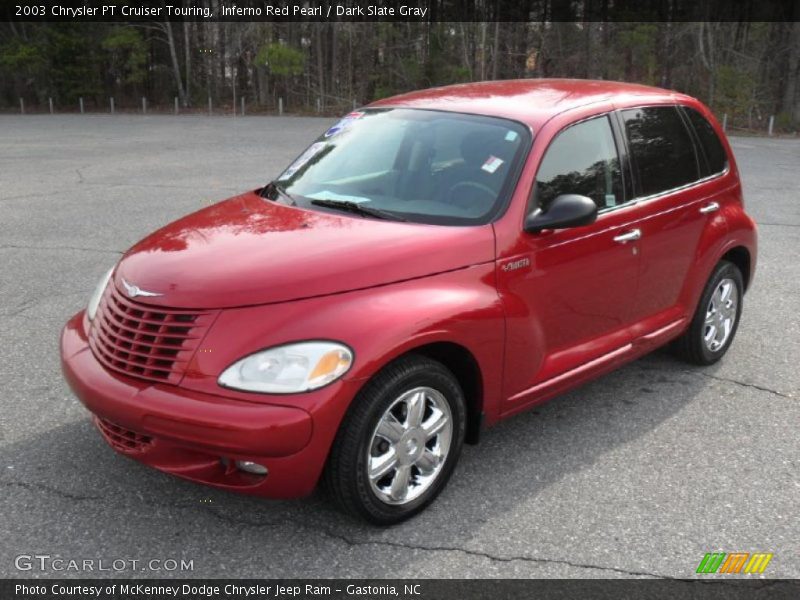 Inferno Red Pearl / Dark Slate Gray 2003 Chrysler PT Cruiser Touring