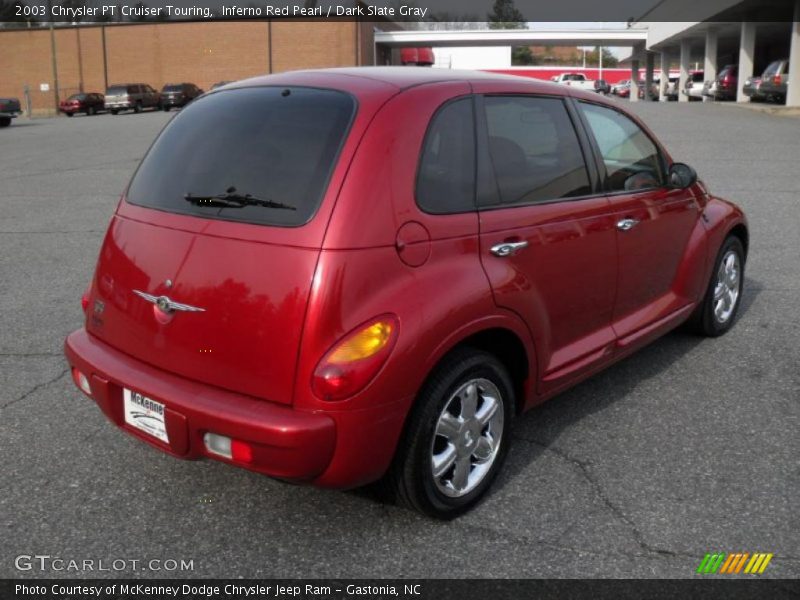 Inferno Red Pearl / Dark Slate Gray 2003 Chrysler PT Cruiser Touring
