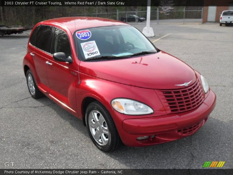 Inferno Red Pearl / Dark Slate Gray 2003 Chrysler PT Cruiser Touring