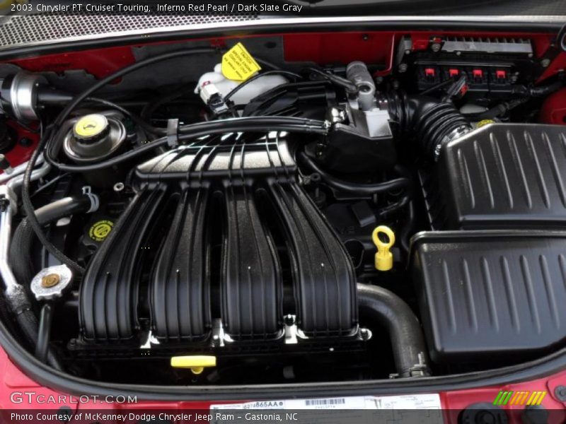 Inferno Red Pearl / Dark Slate Gray 2003 Chrysler PT Cruiser Touring