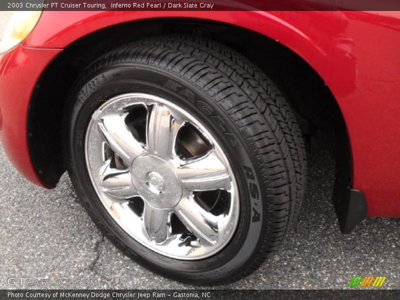 Inferno Red Pearl / Dark Slate Gray 2003 Chrysler PT Cruiser Touring