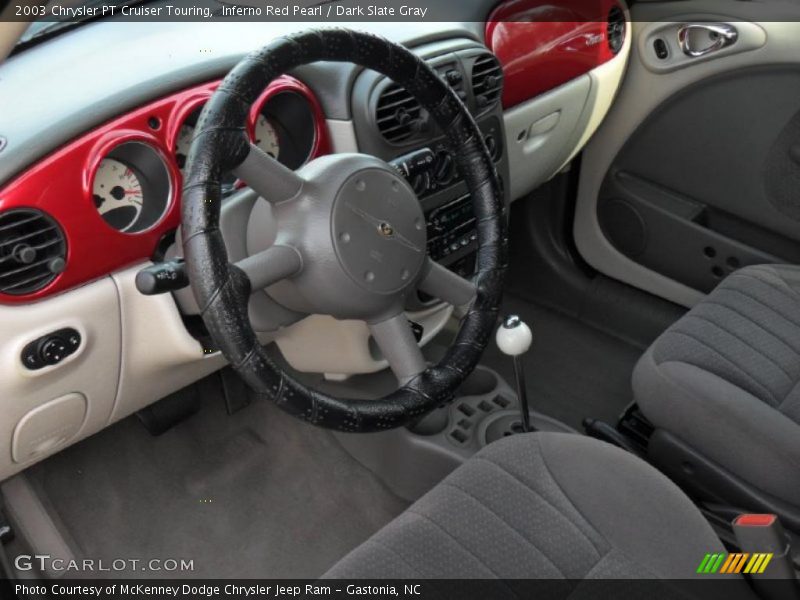 Inferno Red Pearl / Dark Slate Gray 2003 Chrysler PT Cruiser Touring