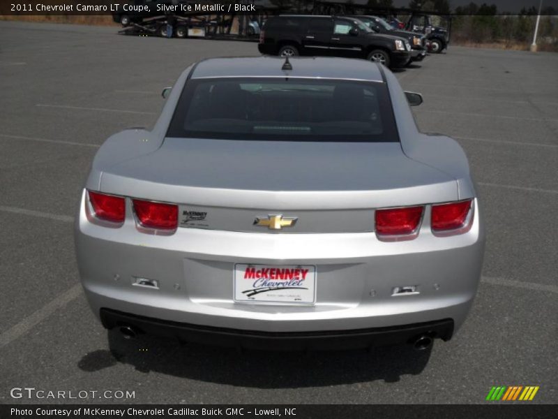 Silver Ice Metallic / Black 2011 Chevrolet Camaro LT Coupe