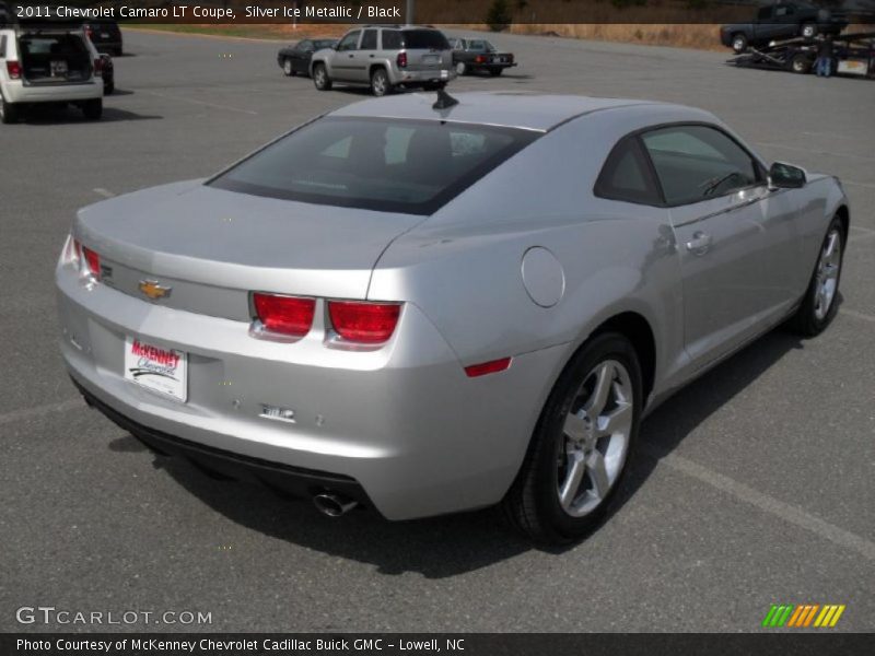 Silver Ice Metallic / Black 2011 Chevrolet Camaro LT Coupe