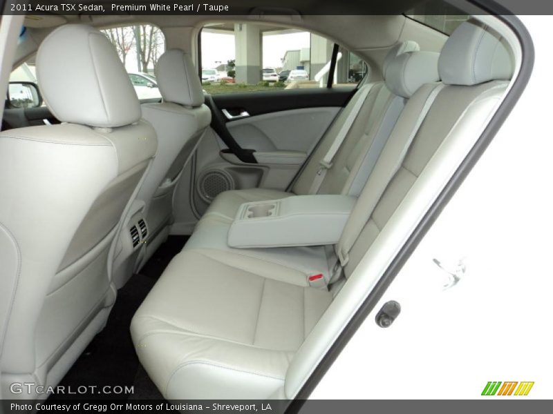  2011 TSX Sedan Taupe Interior