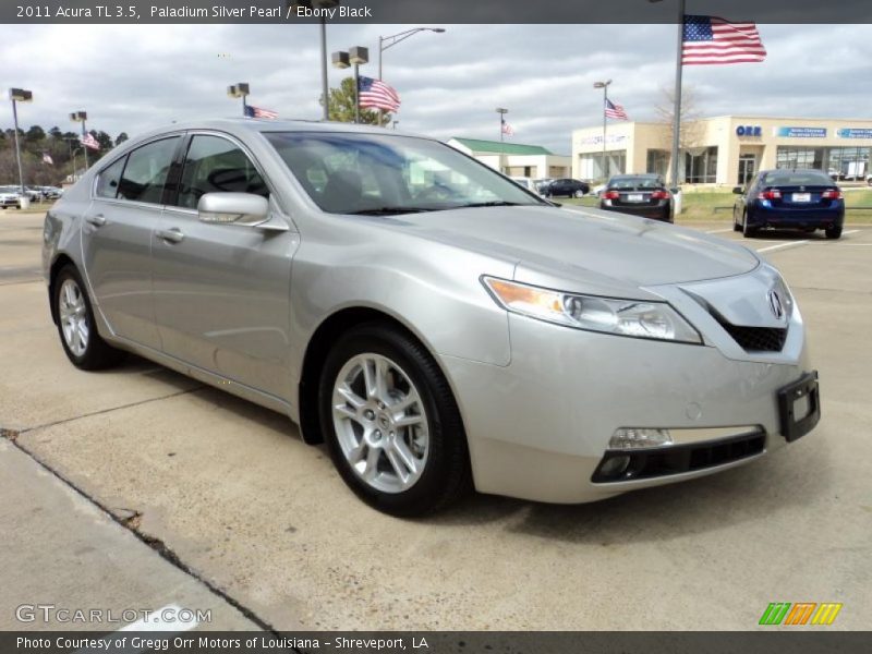 Front 3/4 View of 2011 TL 3.5