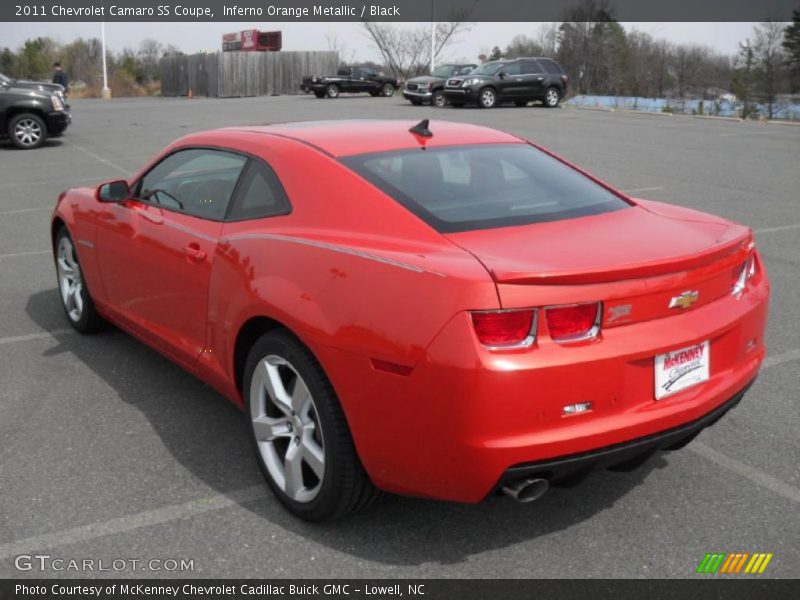  2011 Camaro SS Coupe Inferno Orange Metallic