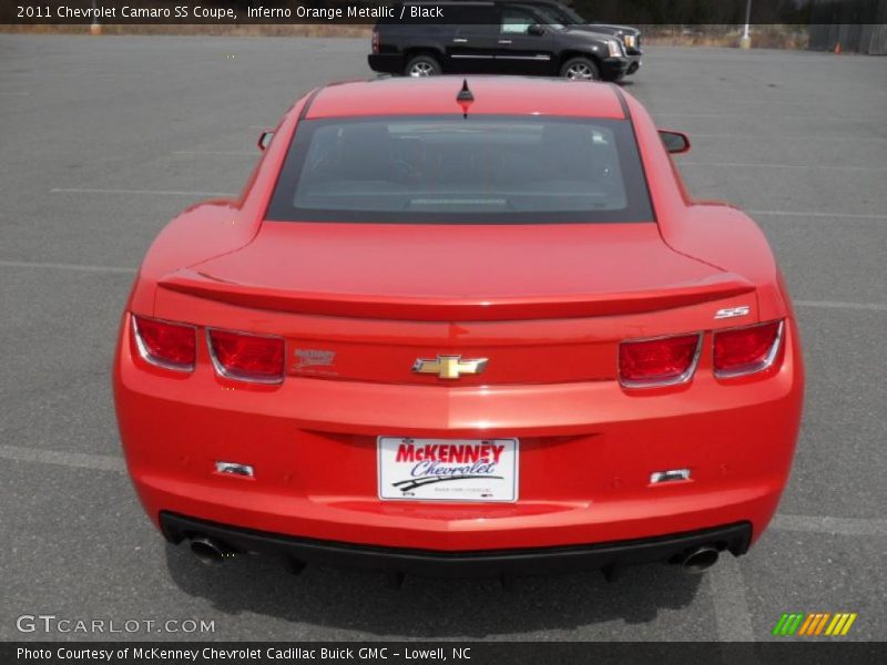 2011 Camaro SS Coupe Inferno Orange Metallic