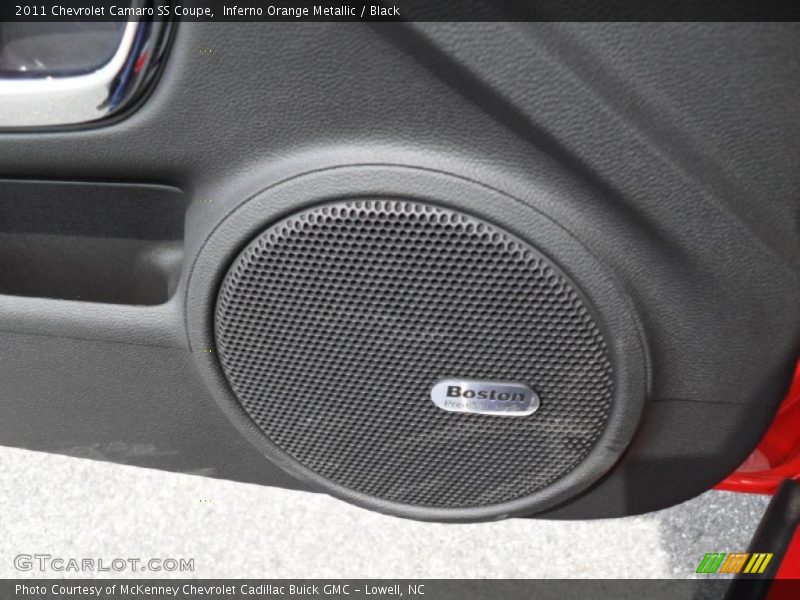 Inferno Orange Metallic / Black 2011 Chevrolet Camaro SS Coupe