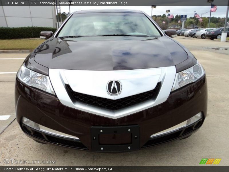 Mayan Bronze Metallic / Parchment Beige 2011 Acura TL 3.5 Technology