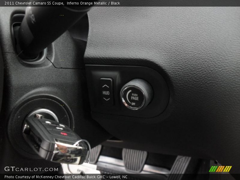 Controls of 2011 Camaro SS Coupe