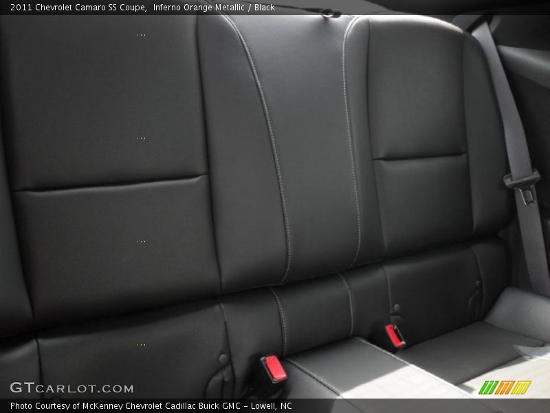 Inferno Orange Metallic / Black 2011 Chevrolet Camaro SS Coupe