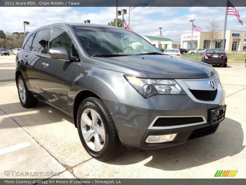 Front 3/4 View of 2011 MDX 