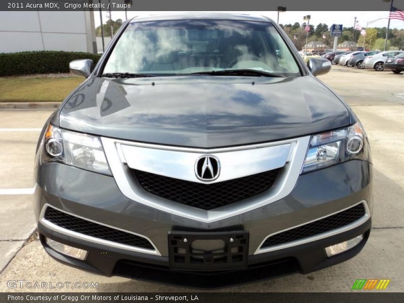 Grigio Metallic / Taupe 2011 Acura MDX