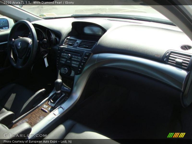 White Diamond Pearl / Ebony 2010 Acura TL 3.5