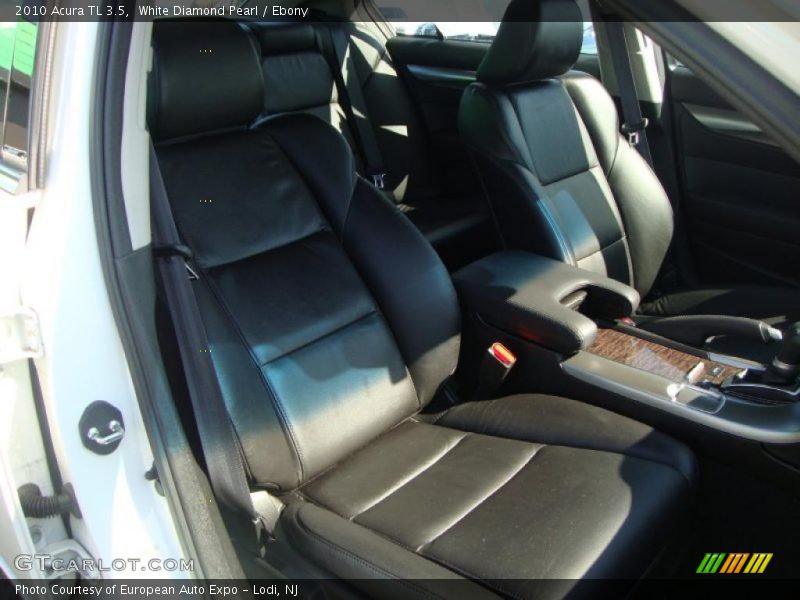 White Diamond Pearl / Ebony 2010 Acura TL 3.5