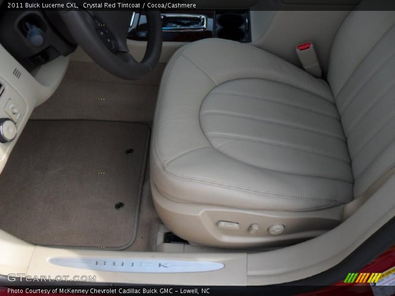 Crystal Red Tintcoat / Cocoa/Cashmere 2011 Buick Lucerne CXL