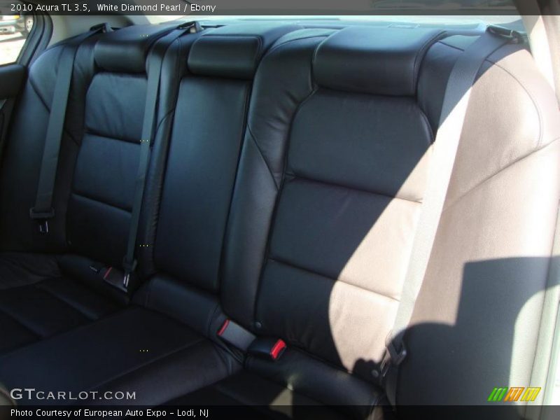 White Diamond Pearl / Ebony 2010 Acura TL 3.5