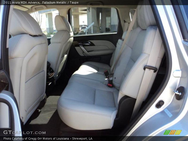 Palladium Metallic / Taupe 2011 Acura MDX Advance