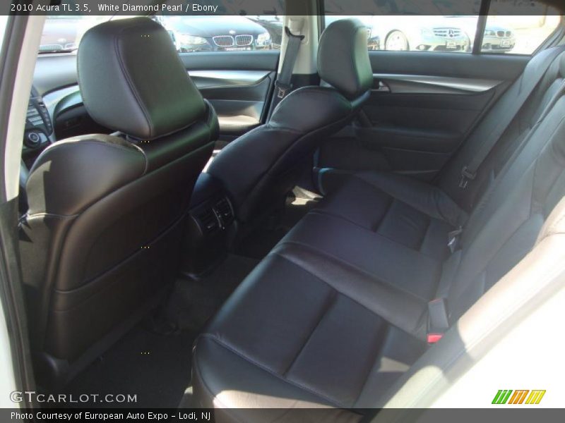 White Diamond Pearl / Ebony 2010 Acura TL 3.5