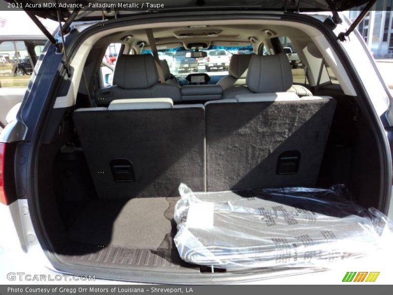 Palladium Metallic / Taupe 2011 Acura MDX Advance