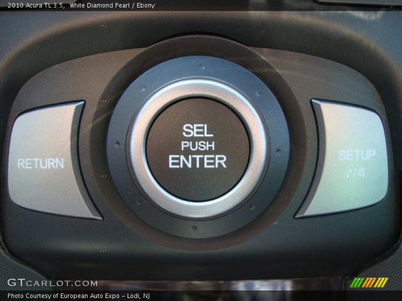 White Diamond Pearl / Ebony 2010 Acura TL 3.5
