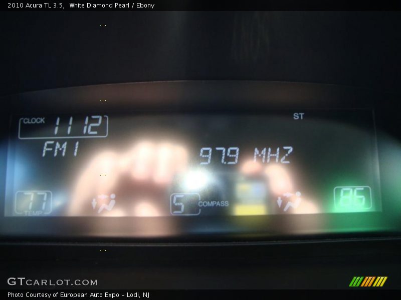 White Diamond Pearl / Ebony 2010 Acura TL 3.5