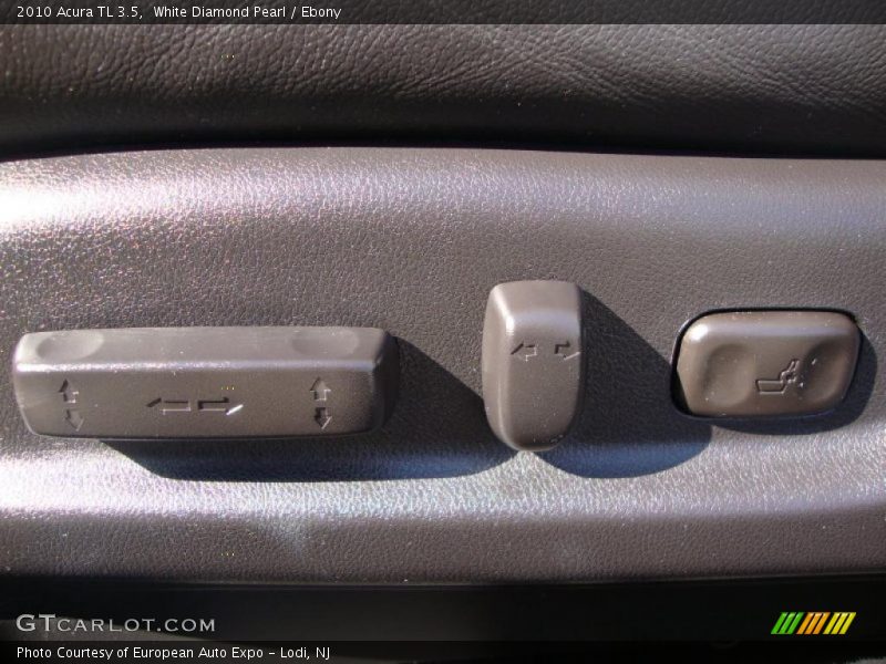 White Diamond Pearl / Ebony 2010 Acura TL 3.5