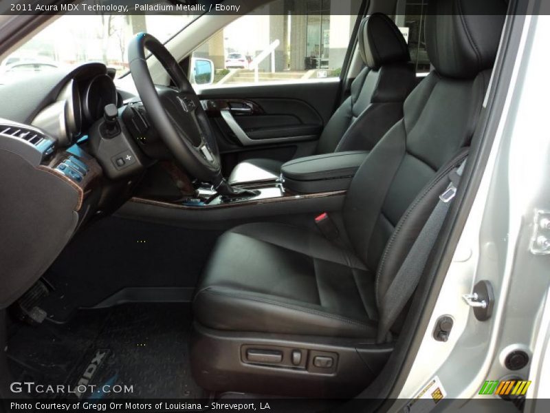  2011 MDX Technology Ebony Interior