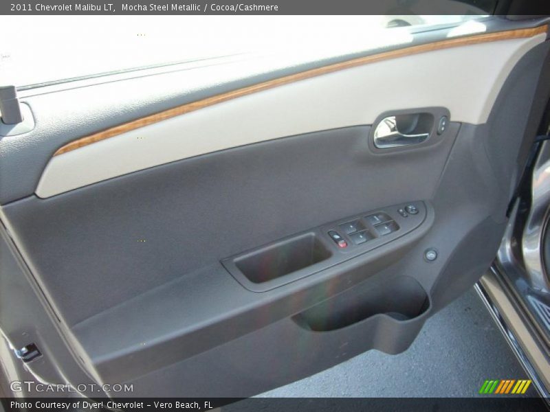 Mocha Steel Metallic / Cocoa/Cashmere 2011 Chevrolet Malibu LT