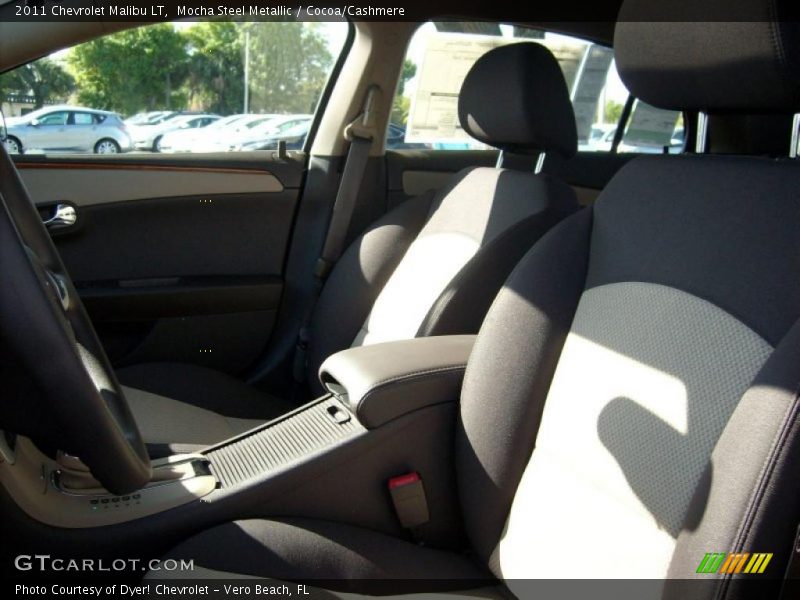 Mocha Steel Metallic / Cocoa/Cashmere 2011 Chevrolet Malibu LT