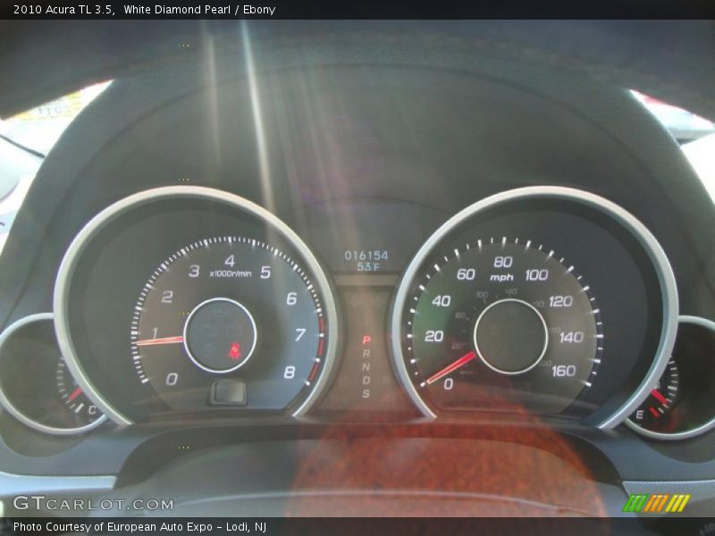 White Diamond Pearl / Ebony 2010 Acura TL 3.5