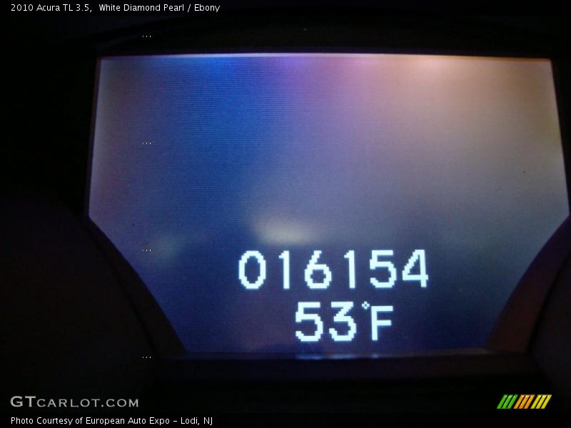 White Diamond Pearl / Ebony 2010 Acura TL 3.5