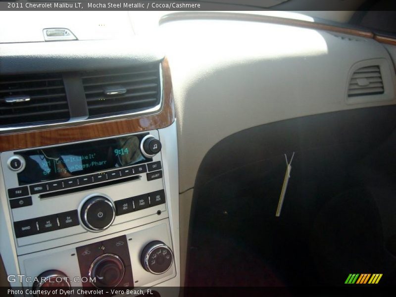 Mocha Steel Metallic / Cocoa/Cashmere 2011 Chevrolet Malibu LT