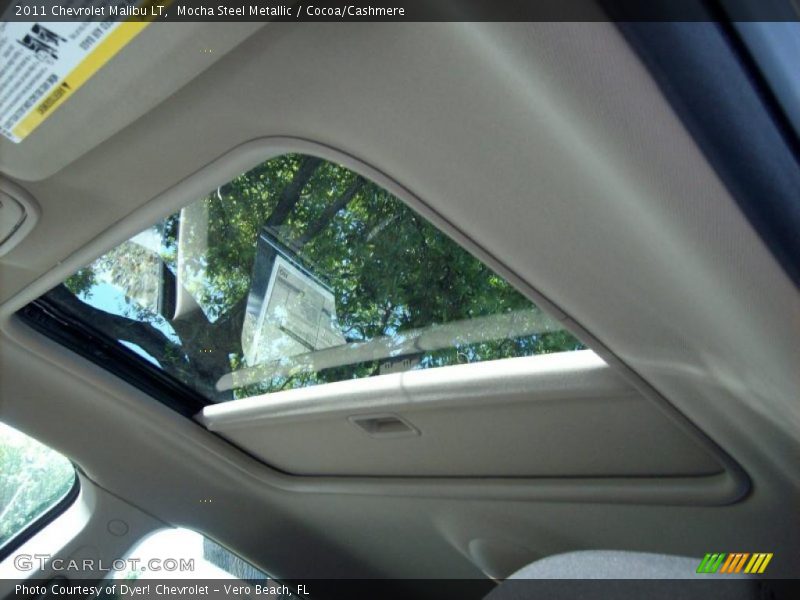 Mocha Steel Metallic / Cocoa/Cashmere 2011 Chevrolet Malibu LT