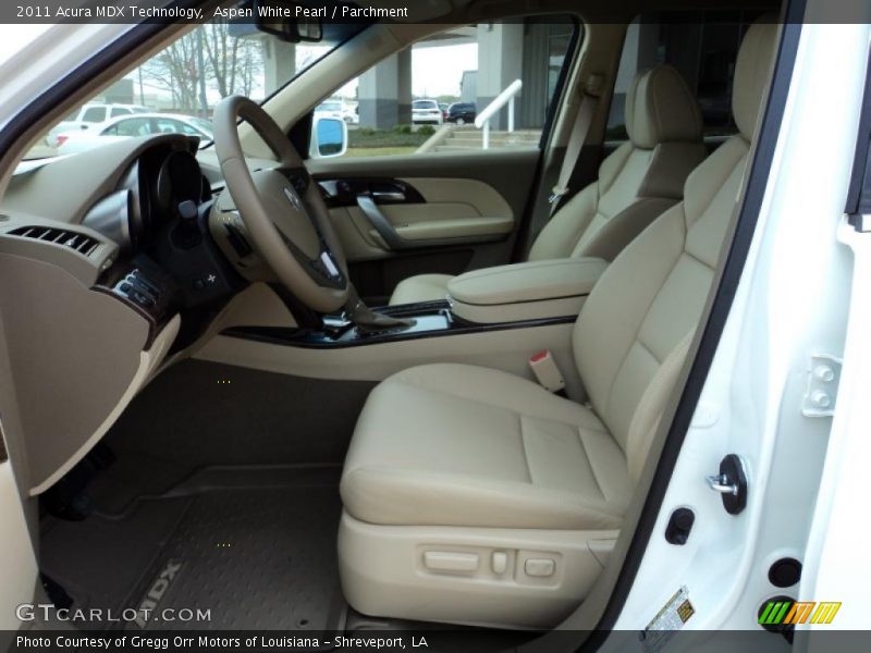  2011 MDX Technology Parchment Interior
