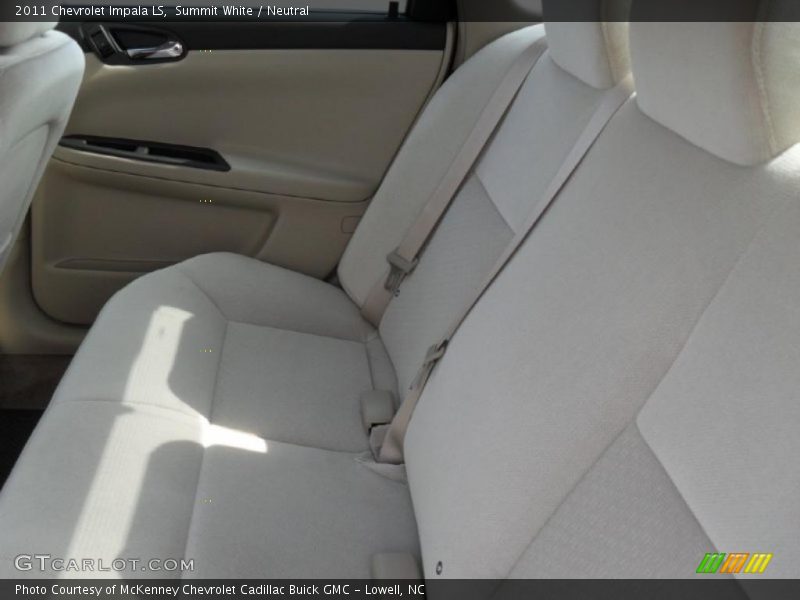 Summit White / Neutral 2011 Chevrolet Impala LS