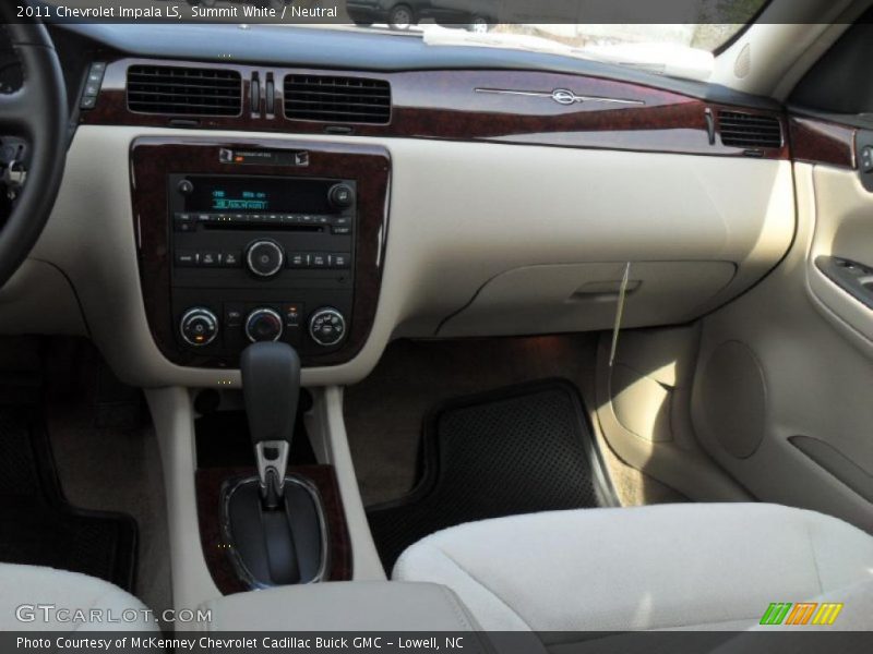 Summit White / Neutral 2011 Chevrolet Impala LS