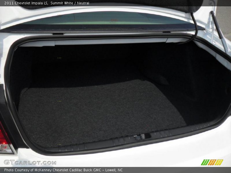 Summit White / Neutral 2011 Chevrolet Impala LS