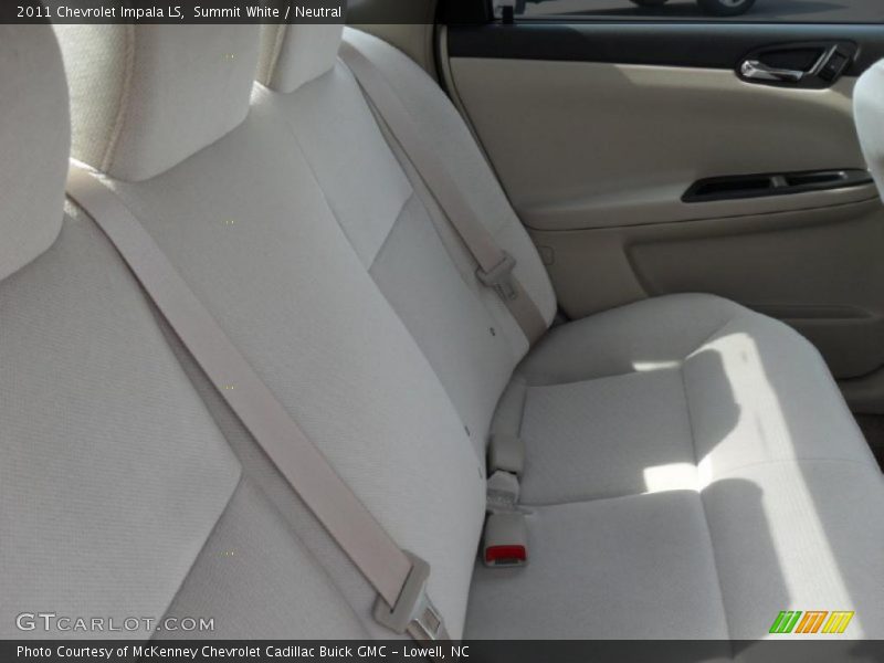 Summit White / Neutral 2011 Chevrolet Impala LS